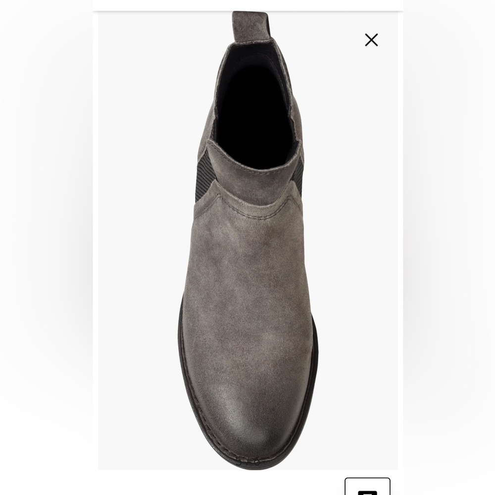 Born Brenta Dark Gray Chelsea ankle Boots 7.5 - Picture 2 of 11